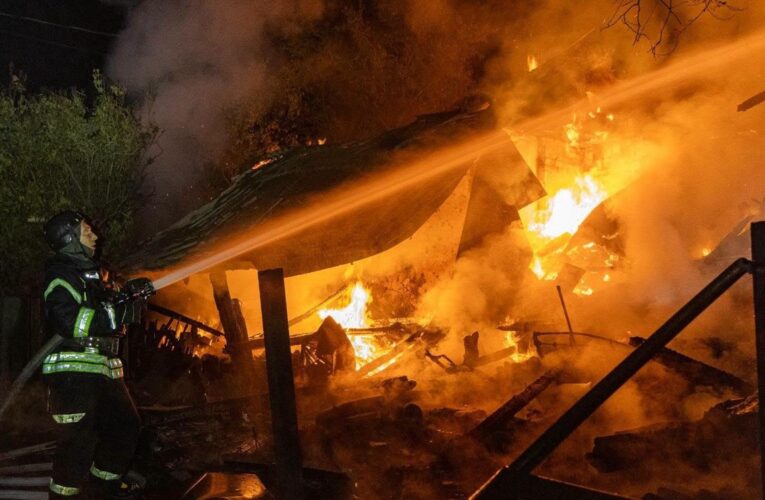 Дрон РФ ударив по Харкову: спалахнула пожежа