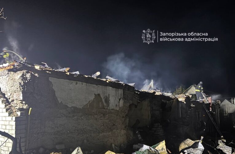 Росіяни атакували приватний будинок на Запоріжжі: є поранені