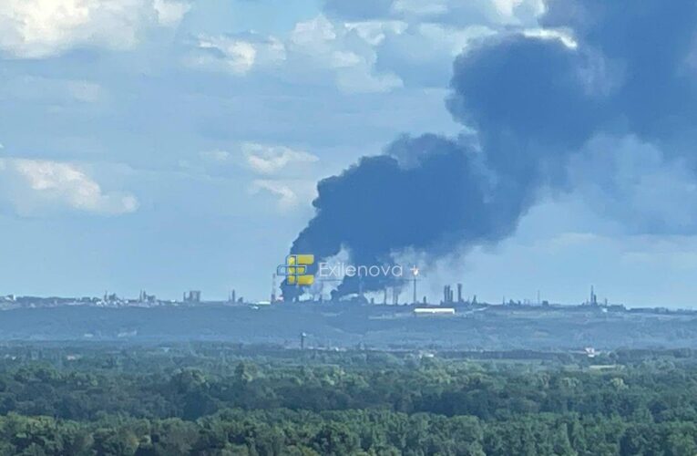 В Уфі палає нафтопереробний завод після атаки БпЛА