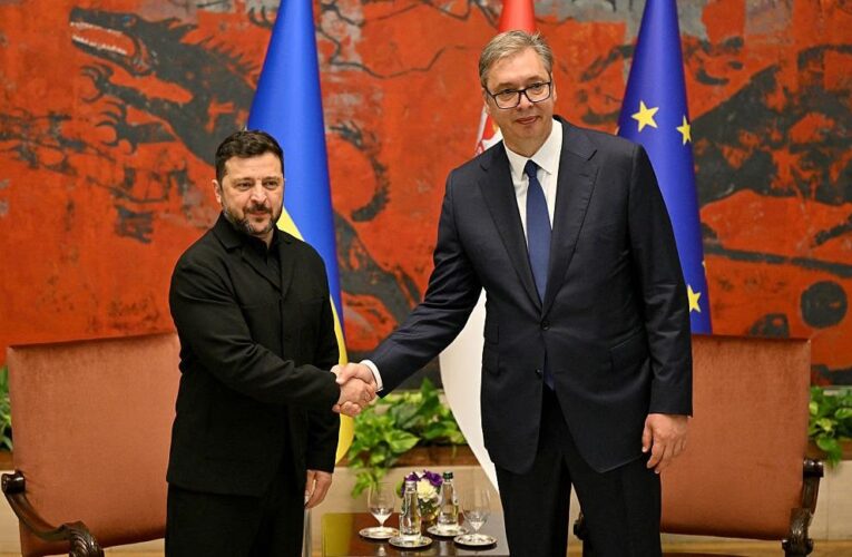 Зеленський проводить переговори Вучичем у Белграді